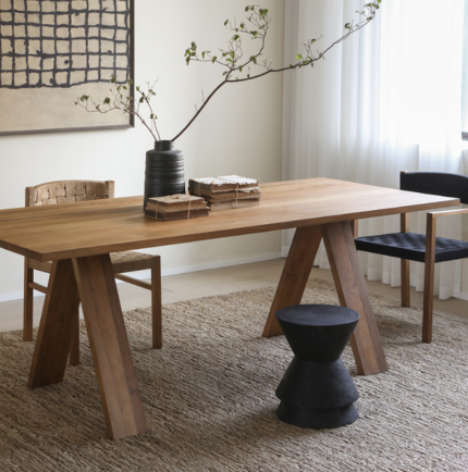 Solid Ash Wood Dining Table Wholesale Factory