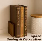 Creative Book Shape Wooden Cutting Board Set (3-Piece) with Storage Stand - Wholesale - Image 2