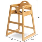 Premium Adjustable Solid Wood High Chair - Evolutionary Grow-With-Me Chair Wholesale - Image 5