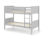 Modern Panelled Solid Pine Bunk Bed - Safety Certified Children Furniture Wholesale - Image 3