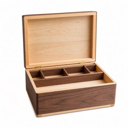 custom wooden storage box OEM wholesale with logo and packaging options